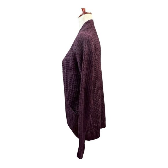 RD Style Montoya Open Knit Cardigan Sweater~Size XS~Deep Purple Stitch Fix L7 07 - Picture 6 of 11
